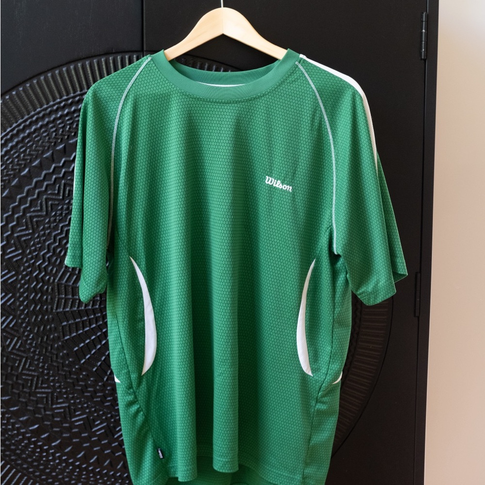 Vintage Wilson Green Mesh Shirt